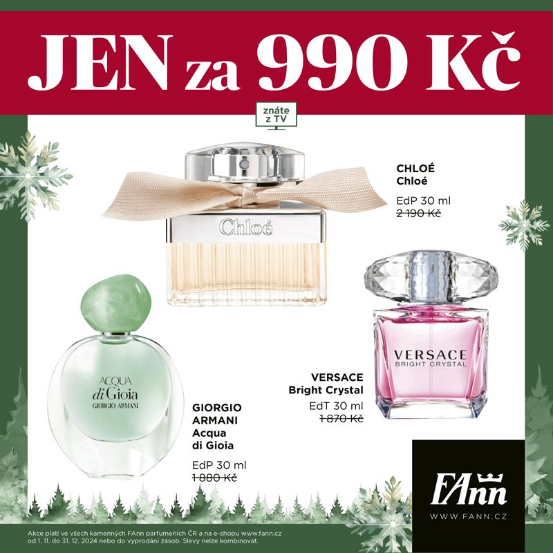 Selected perfume  for only 990 CZK!