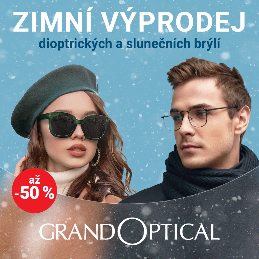 Zimní výprodej v GrandOptical!