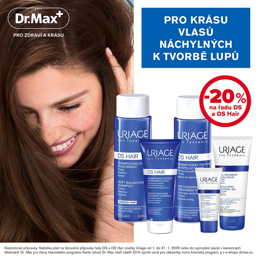 20% sleva na řadu Uriage DS a DS Hair