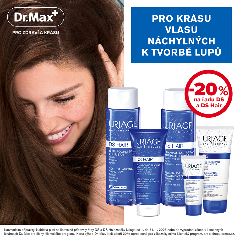 20% sleva na řadu Uriage DS a DS Hair