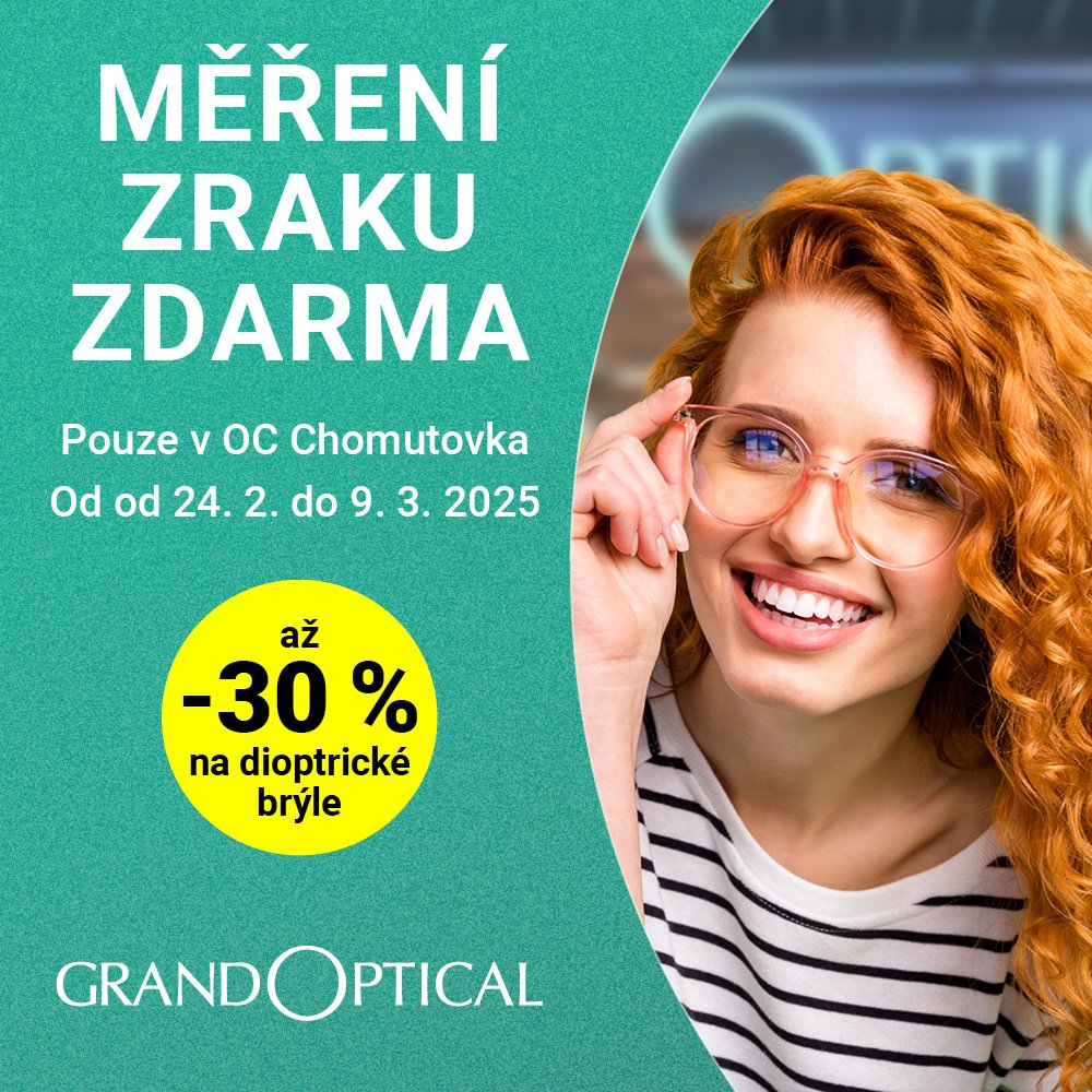 Akce v nové prodejně GrandOptical