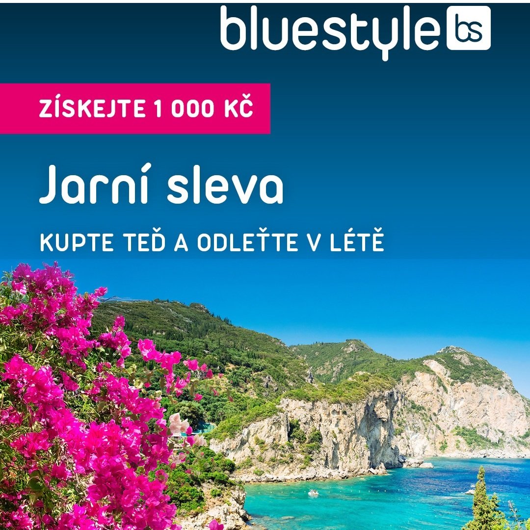 Jarní sleva v BLUE STYLE