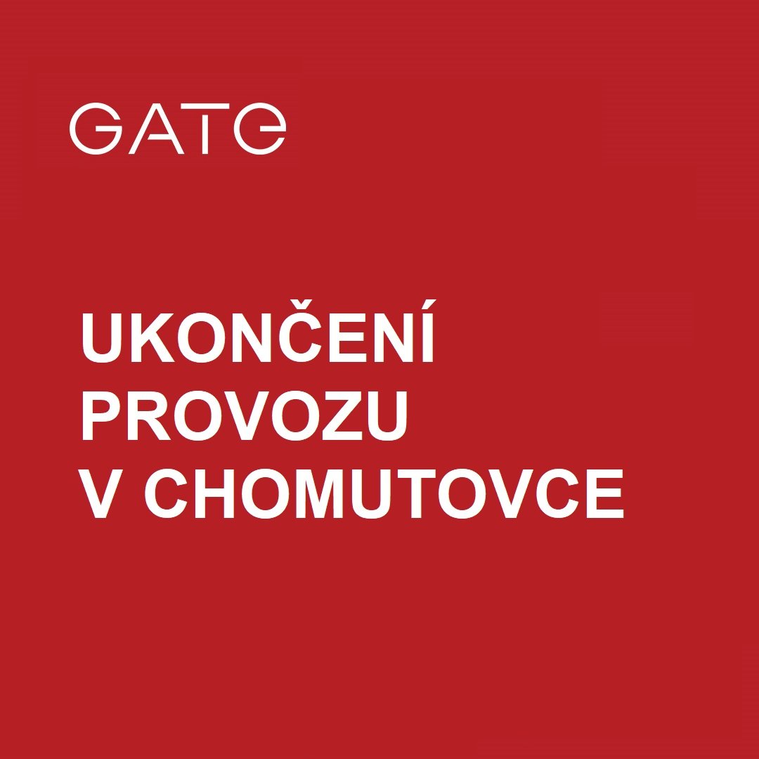 Prodejna GATE ukončila provoz