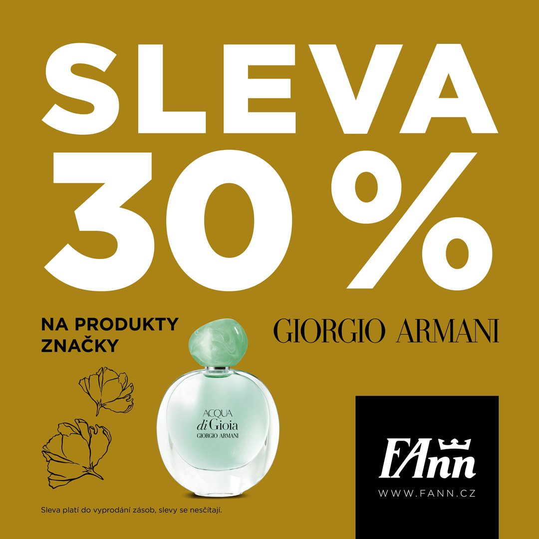 Sleva 30 % na vybrané značky vůní