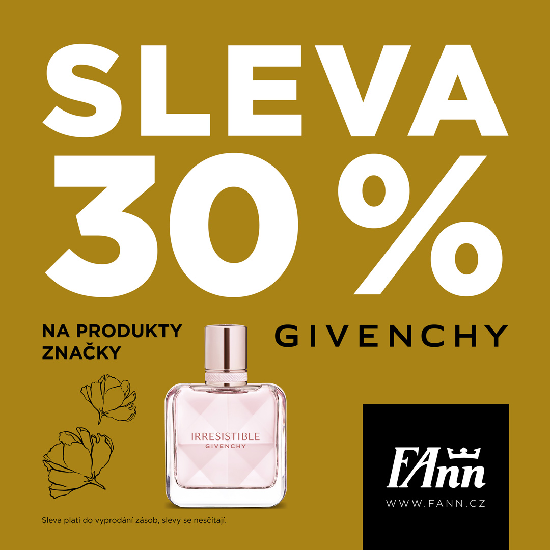 Sleva 30 % na vybrané značky vůní