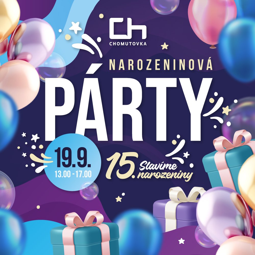Chomutovka slaví 15. narozeniny