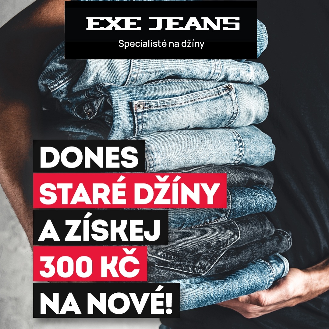 Vyměň staré džíny za nové