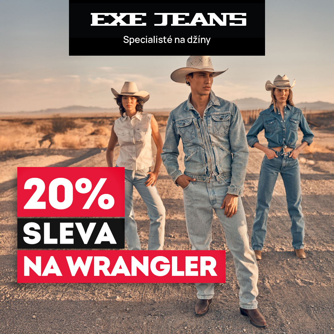 20% discount on Wrangler and Lee products