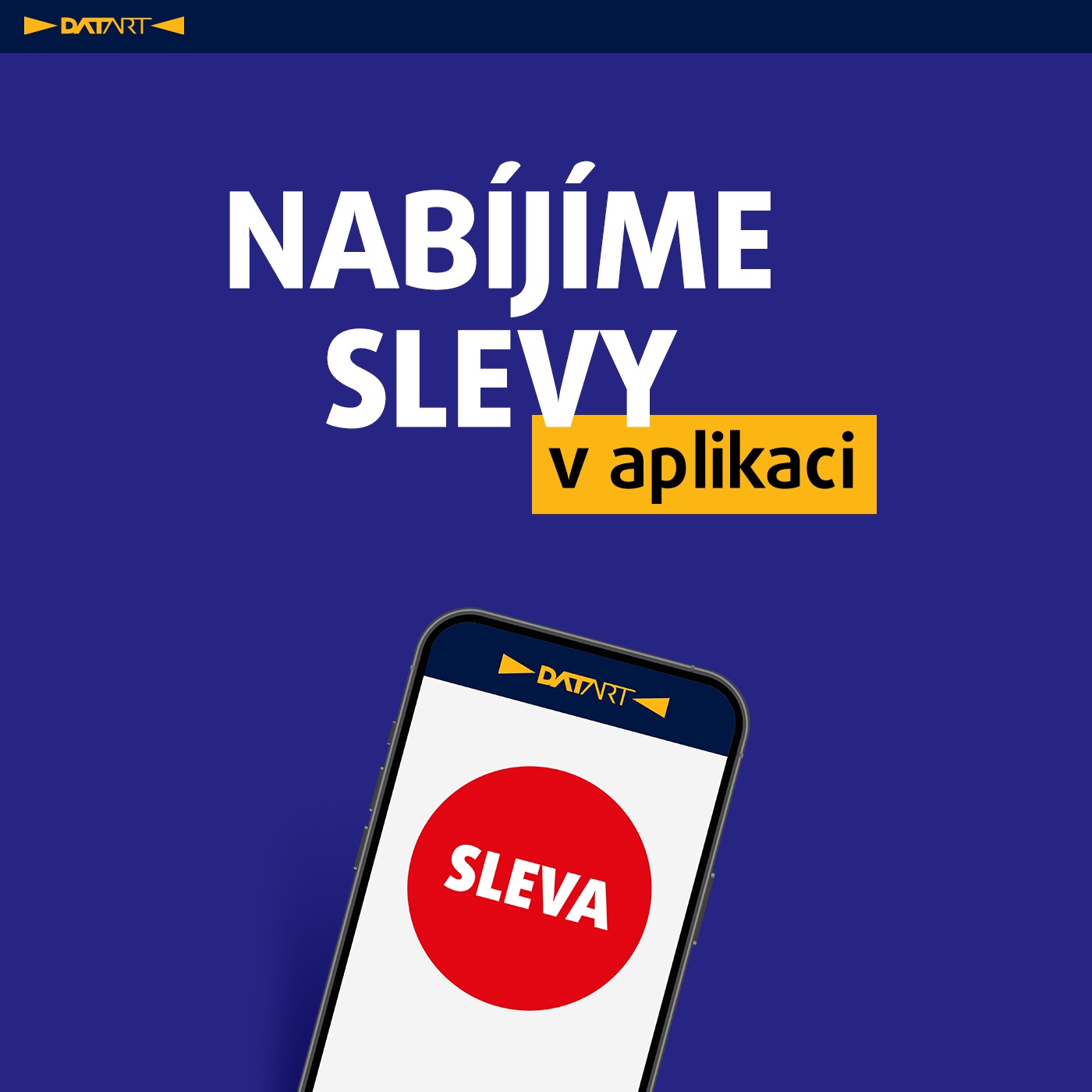 We charge discounts in the app