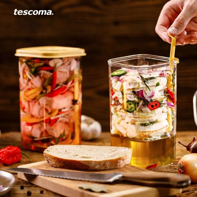 TESCOMA DELLA CASA pickled cheddar cheese set