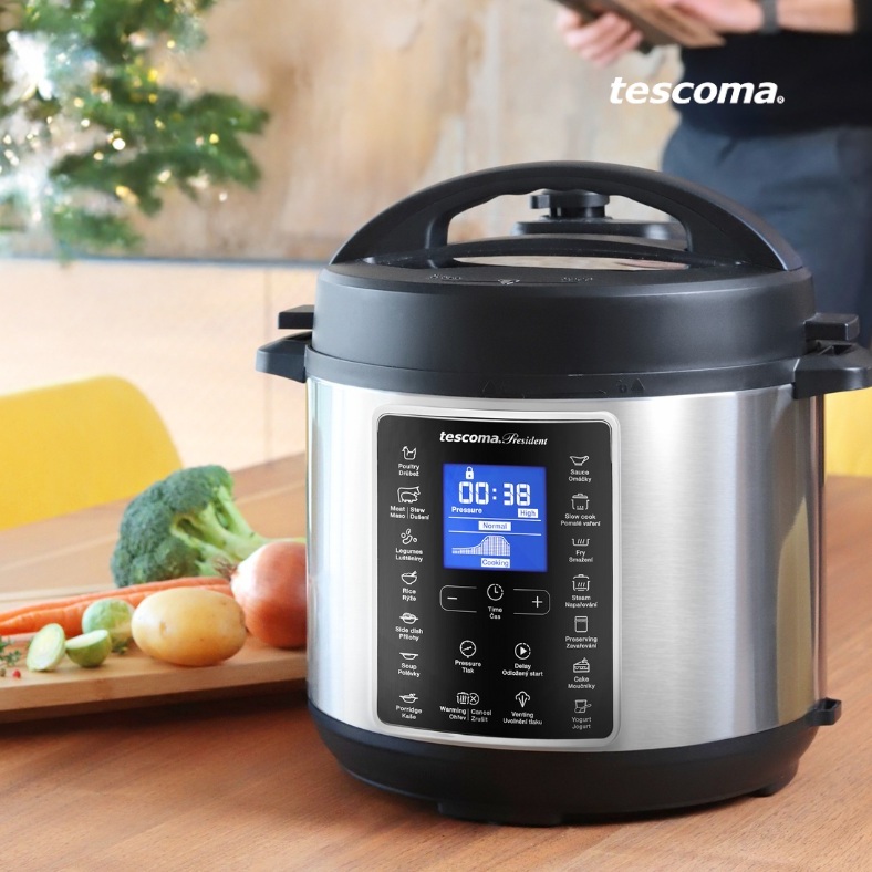 Electric pressure cooker PRESIDENT 5.5 l