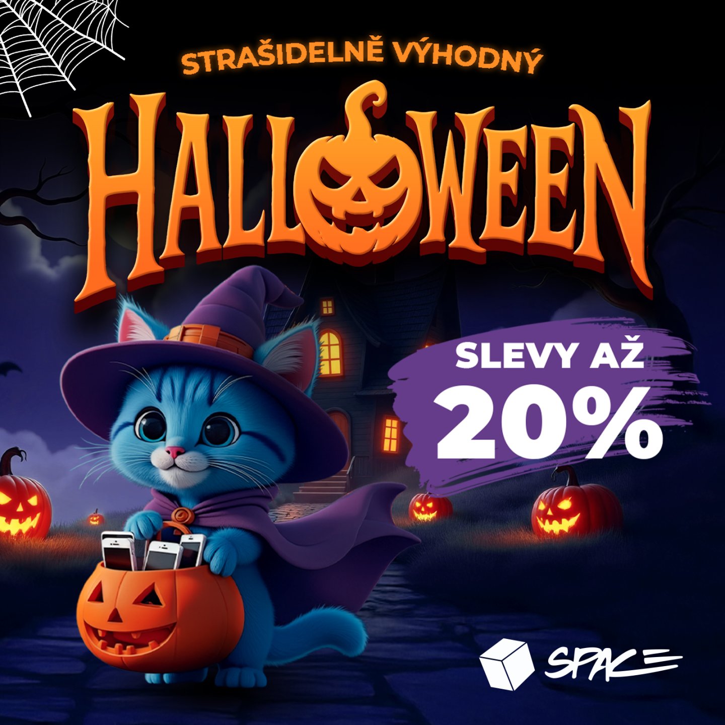 Strašidelně výhodný Halloween ve SPACE