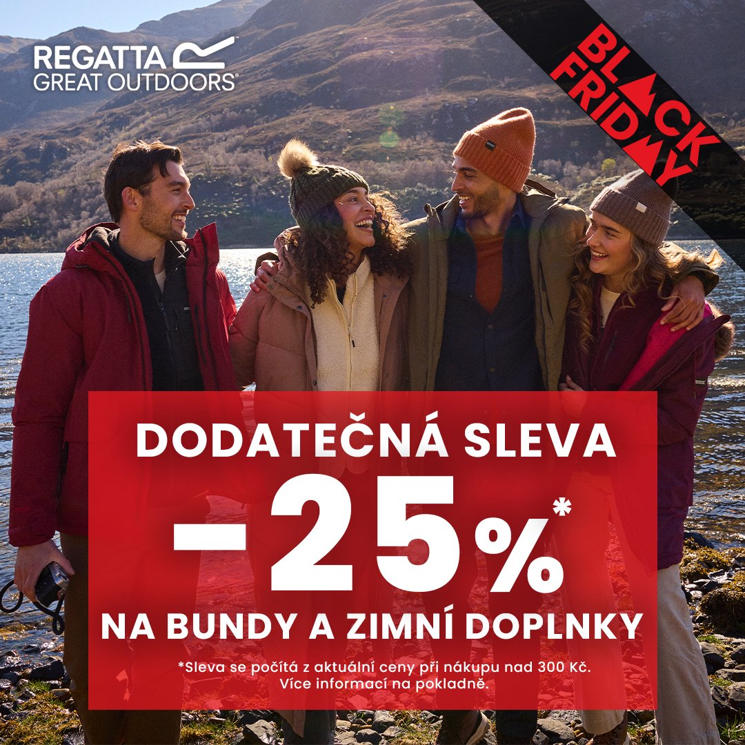 Black week v prodejně Regatta