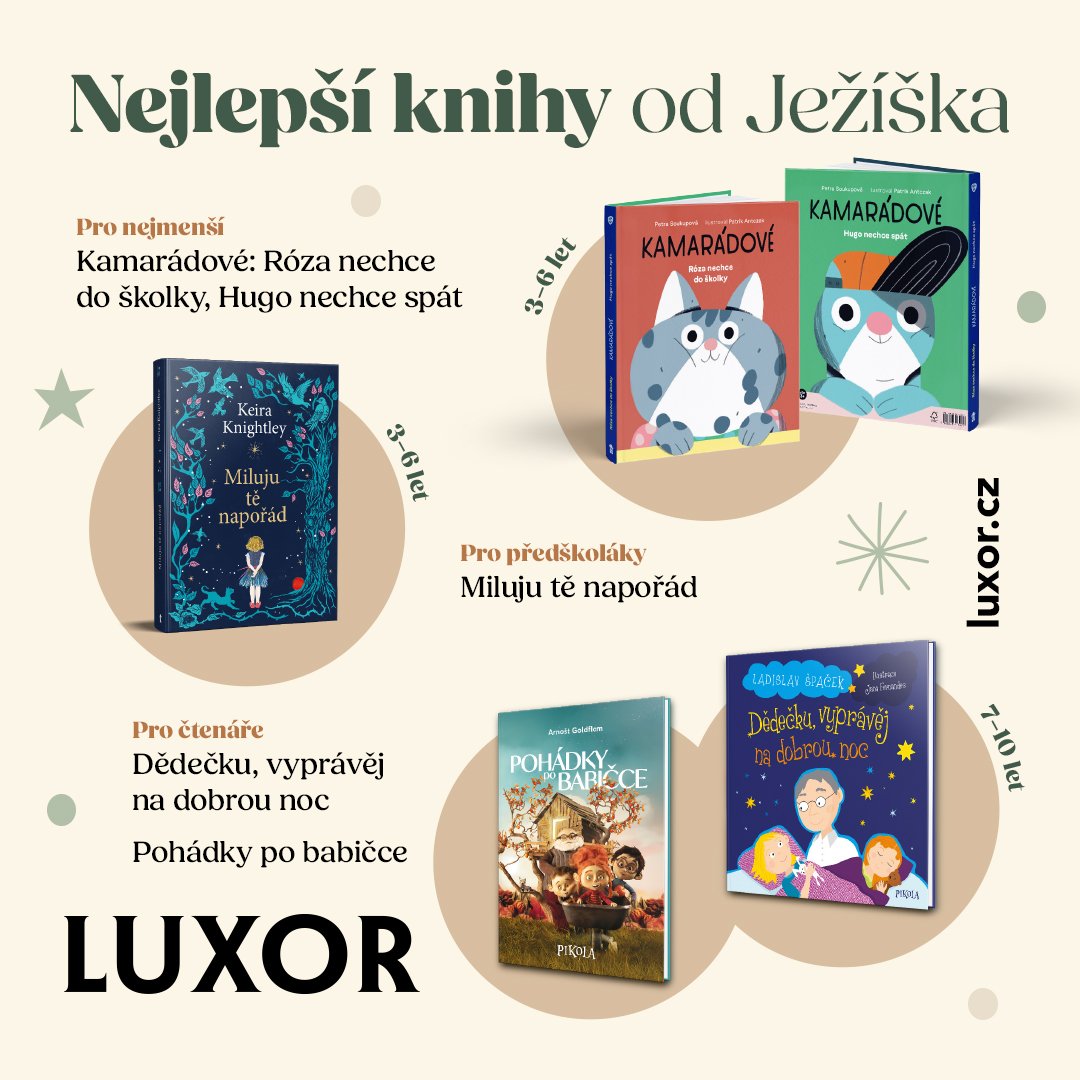 Nejlepší knihy od Ježíška pro děti…