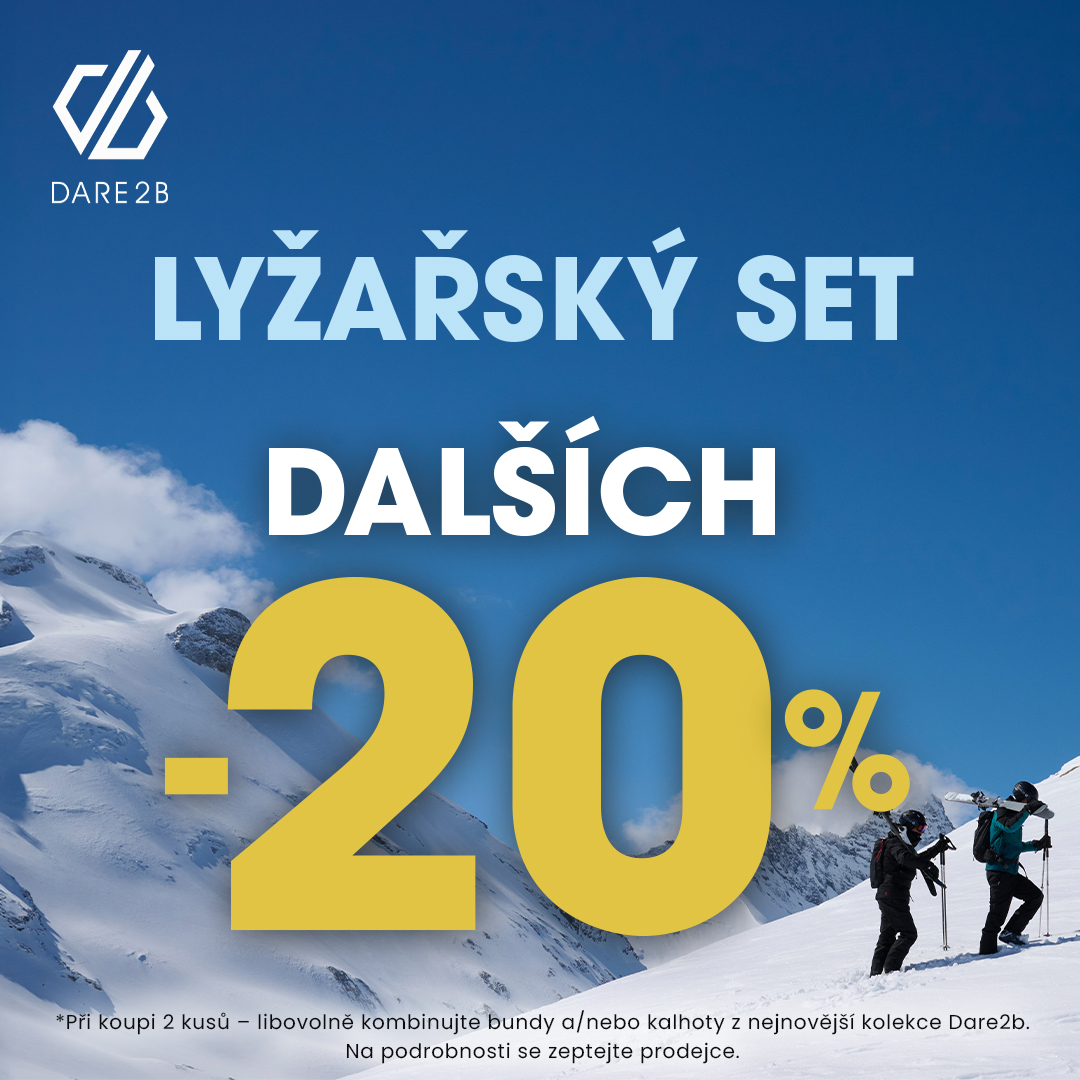 Navštivte Lyžařská sada Dare2B s extra 20% slevou!