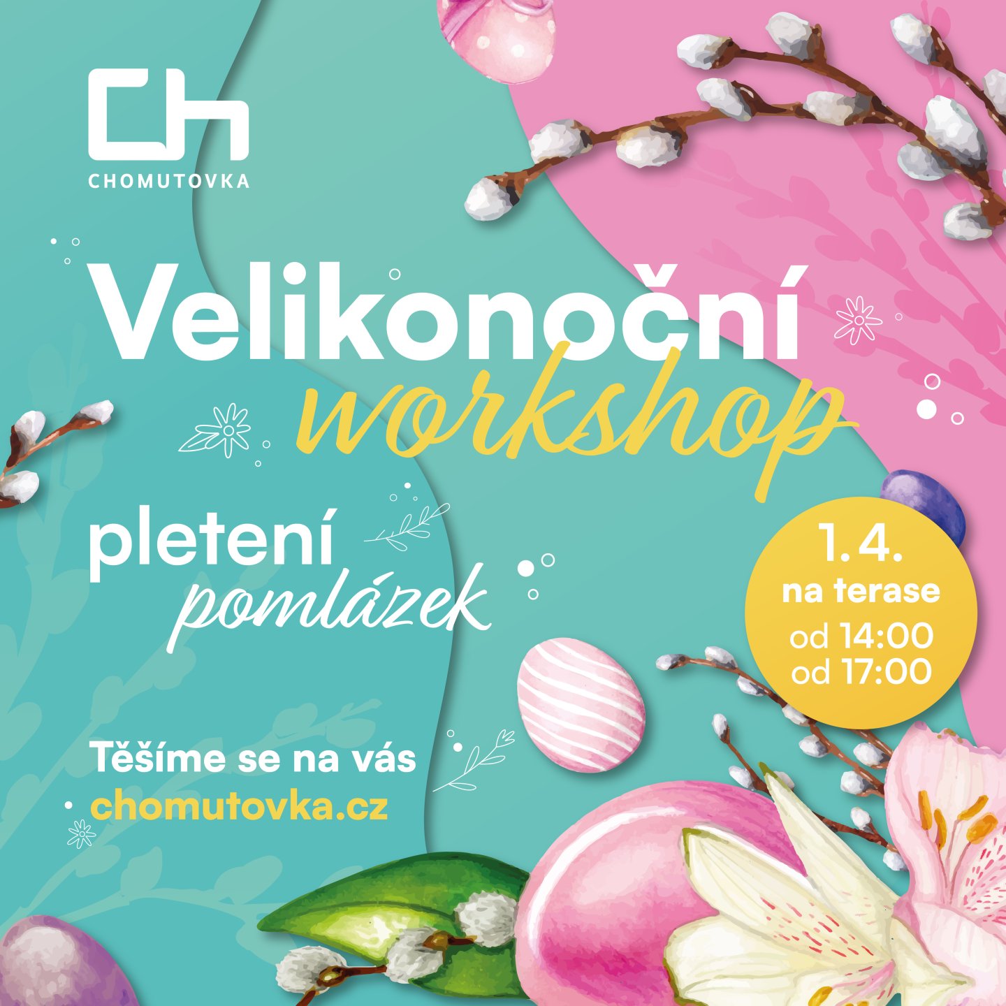 Velikonoční workshop - pletení pomlázek