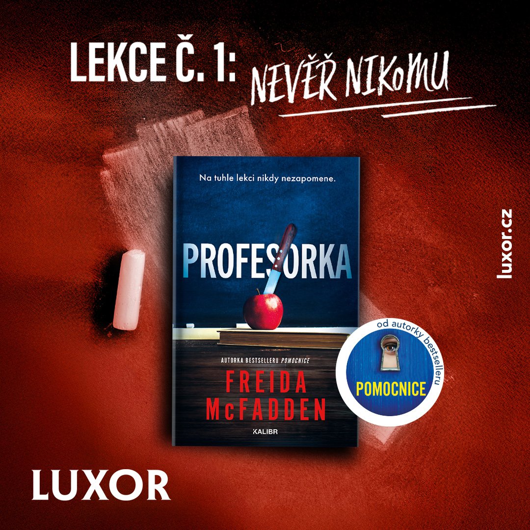 Knižní novinka Profesorka – Freida McFadden