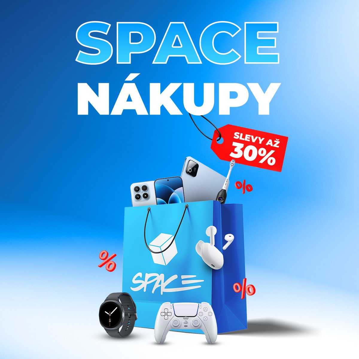 Space shopping is here