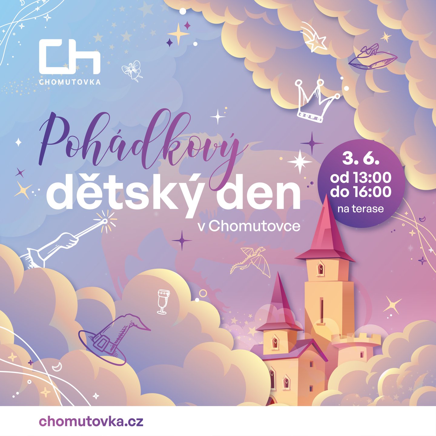 Pohádkový dětský den v Chomutovce