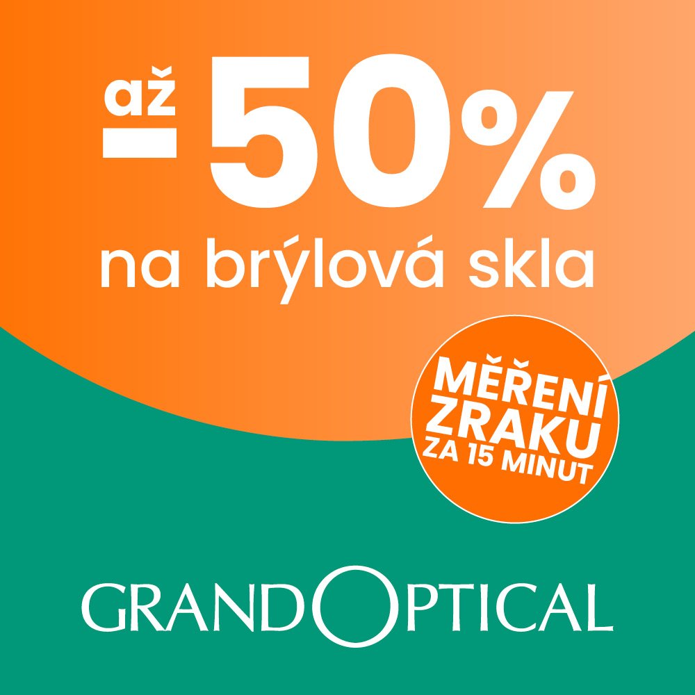 Sleva až 50 % na skla a měření zraku