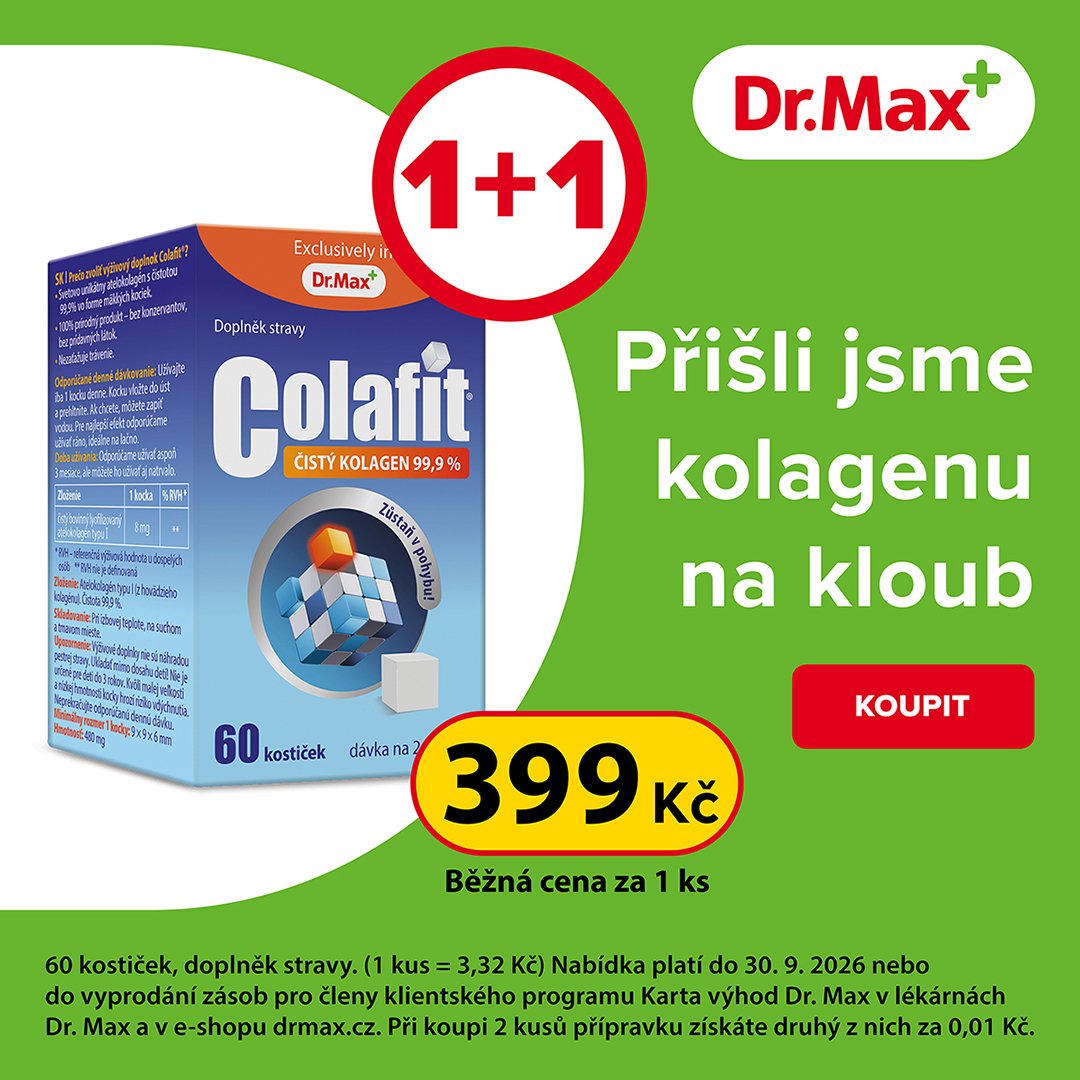 Dr. Max Colafit 1plus1, 60 kostiček