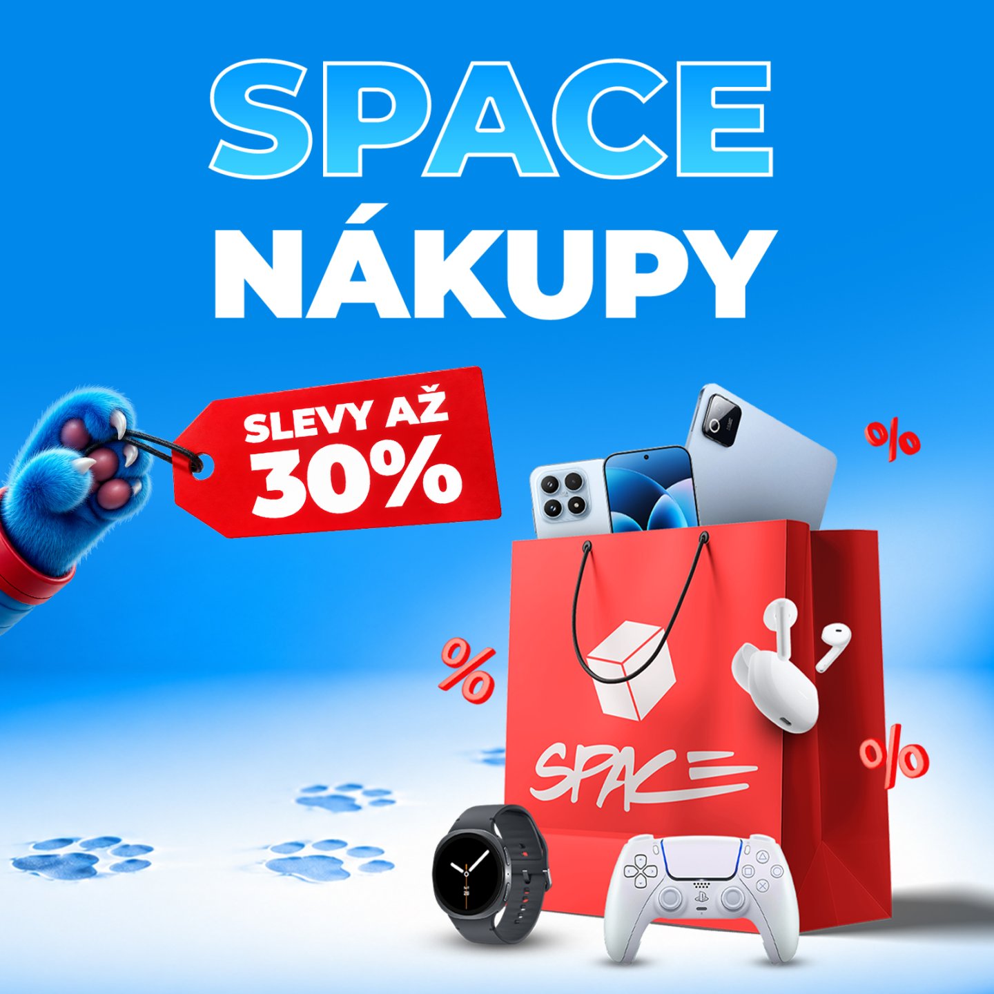 SPACE Nákupy – slevy až 30 %